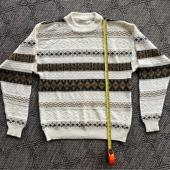 Vintage 90s Northwest Territory Winter‎ Knit Sweater Size Medium - Picture 5 of 5